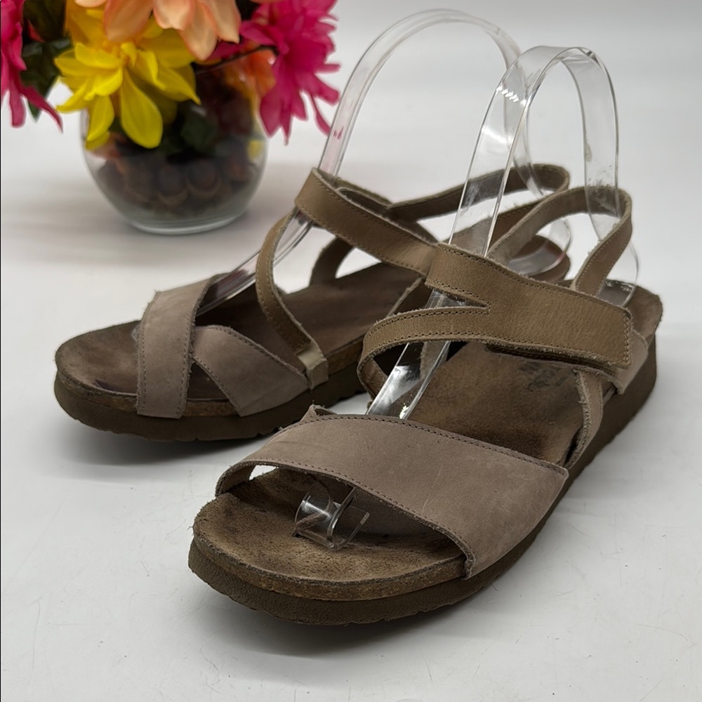 Naot Light Brown Strappy Sandals EU Size 40 MCS9113H